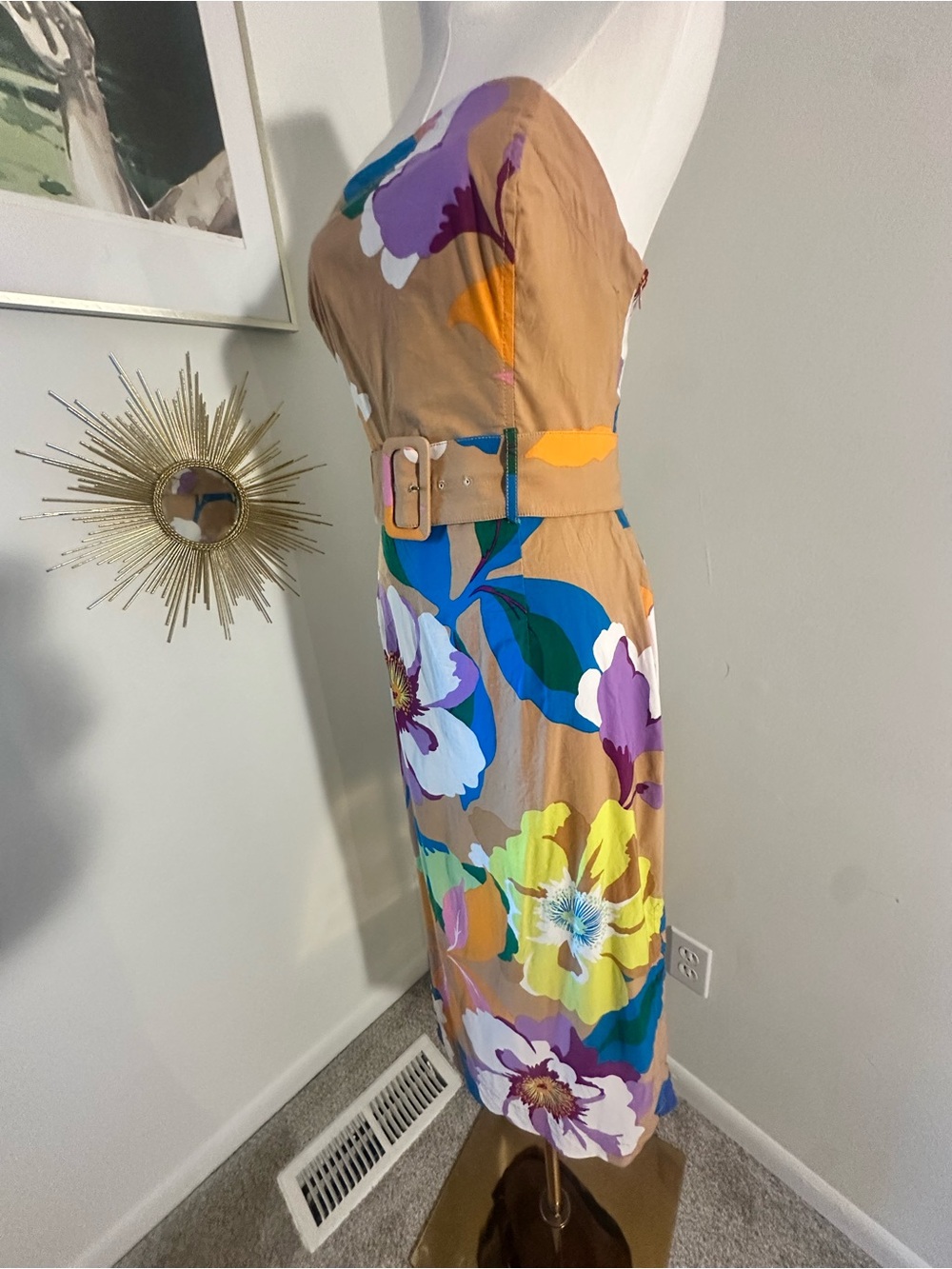 Maeve Strapless Belted Dress size Medium - Picture 7 of 15